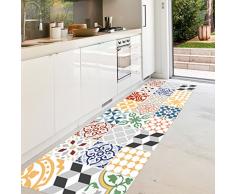 VINILIKO, Alfombra de vinilo, Multicolor, 66x180 cm