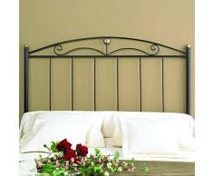 HOGAR24 ES | Cabecero de Forja Mod. 209 | Color Blanco | Cama de 90 cm