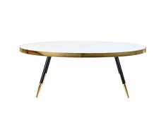 DKD Home Decor Mesa de Centro, Metal, Estándar