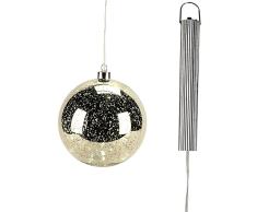 Unbekannt Lucy - Bola LED (12 cm), Color Dorado