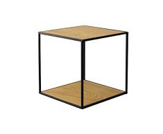 Selsey Mesa Auxiliar, Negro, 36 x 36 x 36