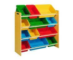 Industrias Aldaya S.L.. Caja de Juguete y de Almacenamiento Muebles, Metal, Multicolor