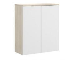 HOMEKIT Armario bajo 2 Puertas, Madera, 79x96x40 cm