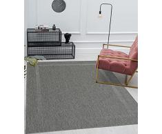 Mias Teppiche Lara Alfombra, Polipropileno, Anthracite D2, 60 x 110 cm
