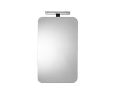 Croydex Medway Armario con Espejo, Acero Inoxidable, Plata, Medium
