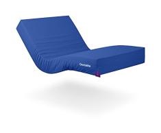 Gerialife® Colchón Geriátrico Hospitalario Articulado | 15 cm de Espuma HR | Funda Sanitaria Impermeable (80x190)