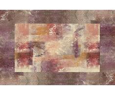 Vilber New Classic Alfombra, Vinilo, Rojo, 100x153x0.2cm