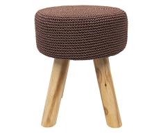Clayre & Eef 63929 - Taburete (Aprox. Diámetro: 31 x 36 cm.
