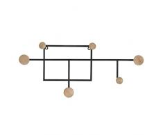 DKD Home Decor Perchero de Pared, Estándar