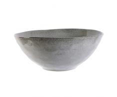 HOME DECO FACTORY KA3760 ENSALADERA Arena D.28 CM 3 L, Polyester, Gris