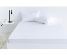Todocama – Protector de colchón Impermeable, cubrecolchón, sábana Bajera Protectora Impermeable, Ajustable, hipoalergénica. (Todas Las Medidas Disponibles). (Cama 180 x 190/200 cm)