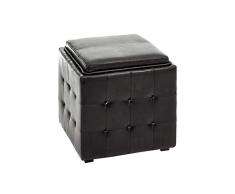 Wink design, Fontana, puf, Madera, Negro