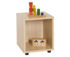 Mobeduc Mueble Infantil Superbajo 360, Haya, Haya, 36x40x44 cm
