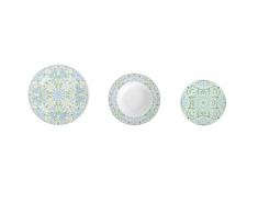 DKD Home Decor Set de vajilla, Estándar