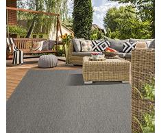 Mias Teppiche Lara Alfombra, Polipropileno, Anthracite D1, 120 x 170 cm