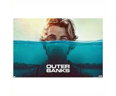 Close Up Póster Outer Banks [Netflix TV Series] - Water (86,4cm x 55,9cm)