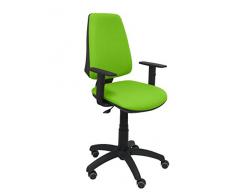 Piqueras y Crespo Elche Silla de Oficina, Tela, Pistacho, 109x46x46 cm