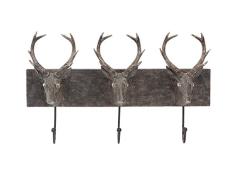 Clayre & Eef 6PR1169 - Perchero de Pared (Aprox. 44 x 9 x 28 cm.