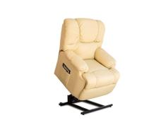 Astan Hogar Sillón Relax con Función Auto-Ayuda (Levanta Personas), Reclinación Eléctrica, Masaje Y Termoterapia, Modelo Automático Lift Up AH-AR10100CR, Cuero.