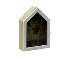 Vacchetti Giuseppe Llavero de Puerta de Hojas de Madera con caseta 3P, Multicolor, Piccolo