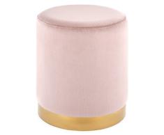 Deco Mex SH21SO2013 Glamour - Taburete (Altura 38 cm, diámetro 32 cm), Color Rosa