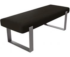 Vant Tapizado Cuarto Cama Banco - Sala & Salón Otomano - 158 kg Peso Capacidad (Vintage Cuero Sillín Marrón)