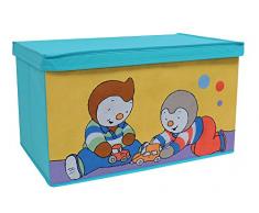 Fun House 712405 T Choupi baúl para Juguetes Plegable intisse 55,5 x 34,5 x 34 cm