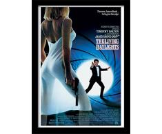 James Bond Pyramid International FP10282P-PL - Cuadro con Marco con diseño The Living Daylights (Producto Oficial, 30 x 40 cm)