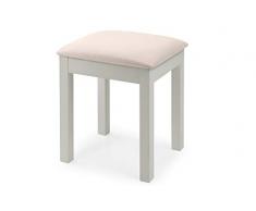 Julian Bowen Taburete Maine, Madera de ingeniería, Gris, Height: 48, Width: 41, Depth: 35cm