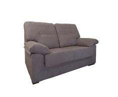 MUEBLIX.COM | Sofa Marcos | Sofa 3 Plazas | Sofas de Salón Modernos | Sofa Confortable | Asientos de Goma Espuma | Sofa de Diseño | Color Moka