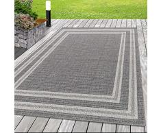 Giantore Alfombra de sisal para Exteriores, para jardín, Pelo Corto