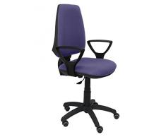 Piqueras y Crespo Elche Silla de Oficina, Tela, Azul Claro, 109x46x46 cm