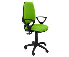 Piqueras y Crespo Elche Silla de Oficina, Tela, Pistacho, 109x46x46 cm
