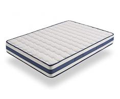 HOGAR24 ES - Colchón Viscoelástico Visco-Medicot 3D Reversible (Verano e Invierno) 180x180 cm