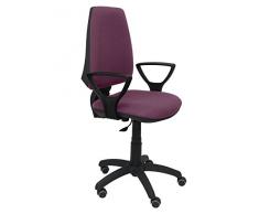 Piqueras y Crespo Elche Silla de Oficina, Tela, Morado, 109x46x46 cm
