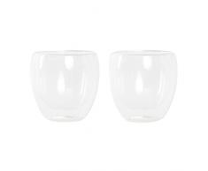 DKD Home Decor Set de Vasos, Estándar