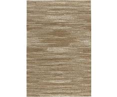 HAMID - Alfombra de Yute Giralda 100% Fibra de Yute Natural, Alfombra Suave y de Alta Resistencia, Tejida a Mano, Alfombra de Salón, Comedor, Dormitorio, Pasillo, Jaspeado (290x200cm)