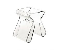 Umbra Magino Taburete y revistero, AcrÃlico, Transparente