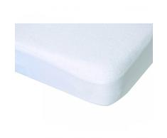 Poyet Motte Numenius cubrecolchón colchón algodón Blanco, algodón, Blanco, 190x140x1 cm