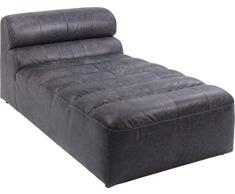 KARE Design 83938 Sofá Element Otomana Roll, Gris, 90 cm