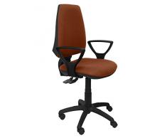 Piqueras y Crespo Elche Silla de Oficina, Tela, Marrón, 109x46x46 cm