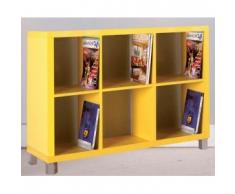 Kit Closet Estantería Kubox 6 Huecos Color Blanco
