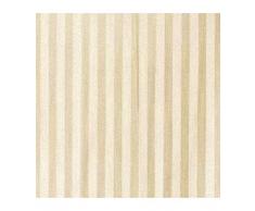 MAURER 4042440 Cortina Ducha Tela Rayas Beige 180x200 cm