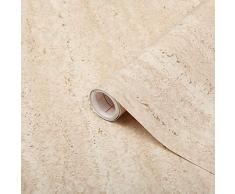 d-c-fix vinilo adhesivo muebles Fontana beige aspecto piedra autoadhesivo impermeable decorativo para cocina, armario, puerta, mesa papel forrar rollo láminas 45 cm x 2 m