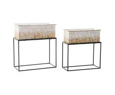 DKD Home Decor Set de maceteros, Estándar