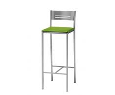 ASTIMESA Taburete Alto de Cocina 70 cms Polipiel Verde