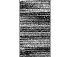 MANI TEXTILE Alfombra Selma Negra 80 x 150 cm