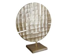 Gilde Escultura Decorativa, Aluminio, Höhe 38 cm
