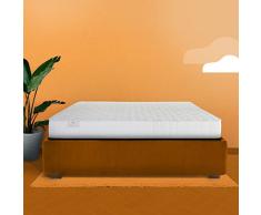 Farmarelax Colchón, Anatómico, Relleno Fibra Hipoalergénica, Higiénico, Cómodo, 140x200 cm, Altura 19 cm Royal, Envío al vacío Enrollado, 100% Made in Italy, Top Soft