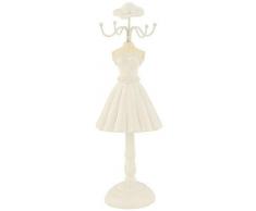 Clayre & Eef 62653 - Soporte para Joyas (10 x 8 x 32 cm)